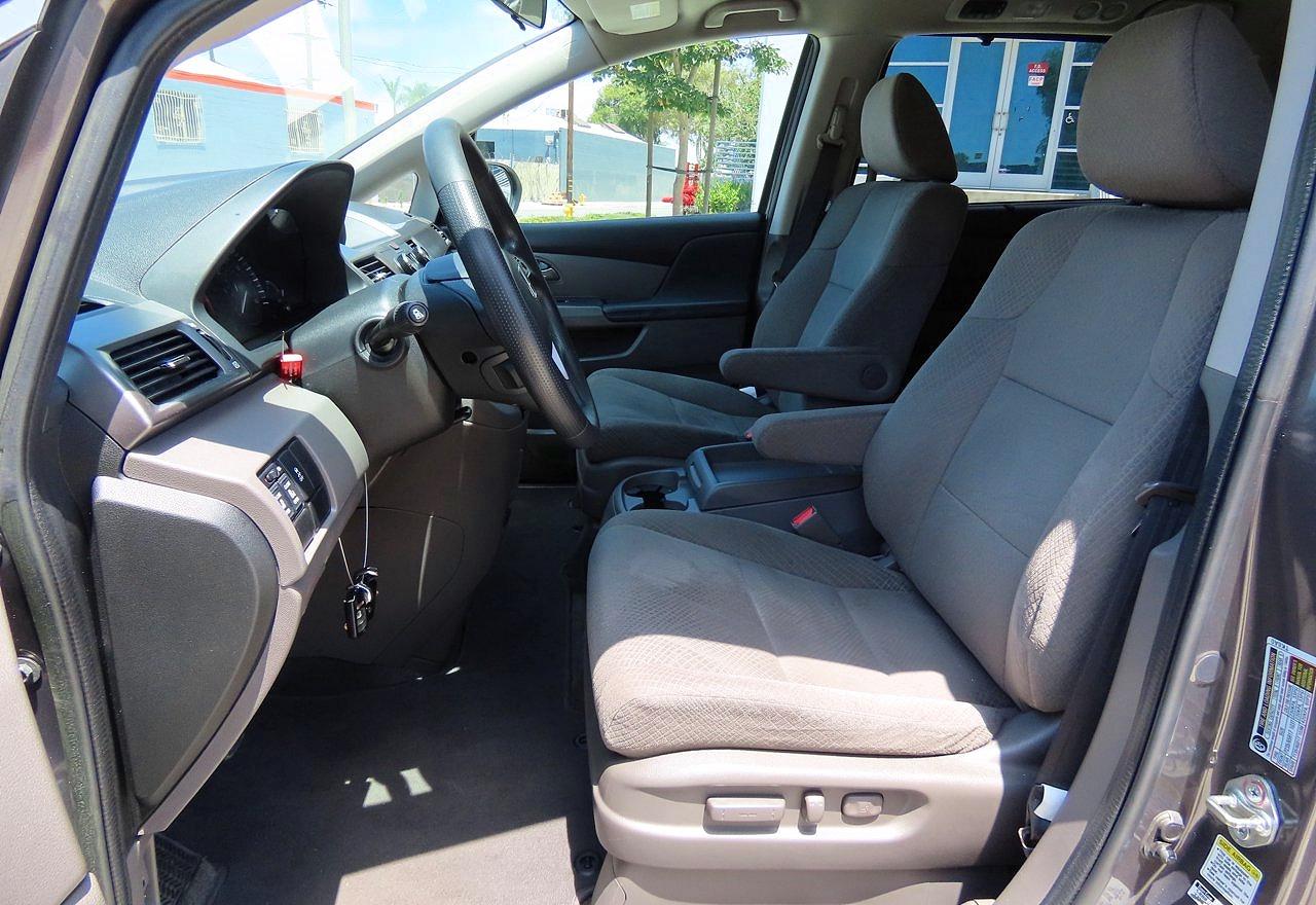 2015 Honda Odyssey Ex Brown vin: 5FNRL5H48FB051694