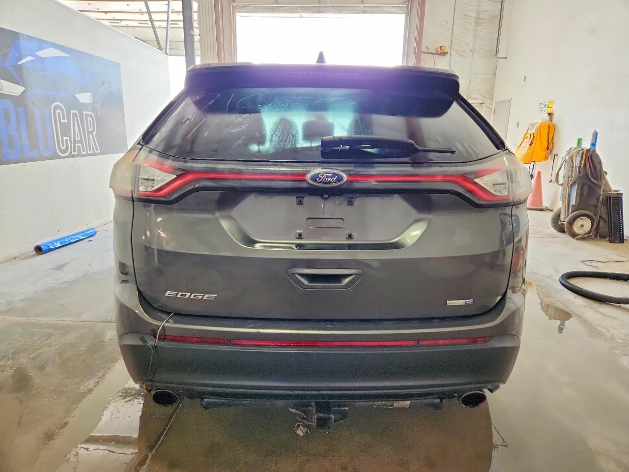 2015 Ford Edge Se Gray vin: 2FMTK4G95FBC33927