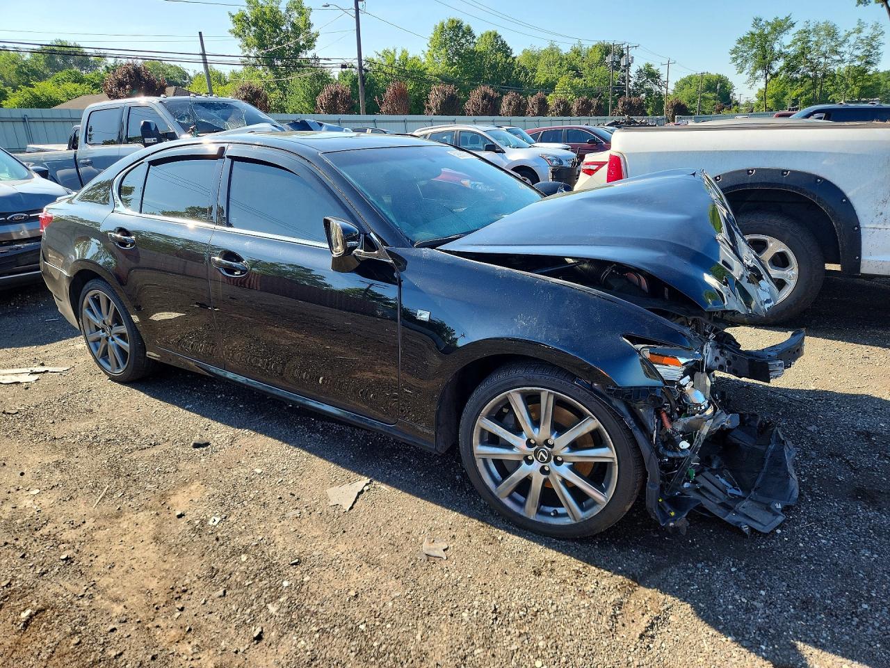 2015 Lexus Gs 350 Black vin: JTHCE1BL9FA007493