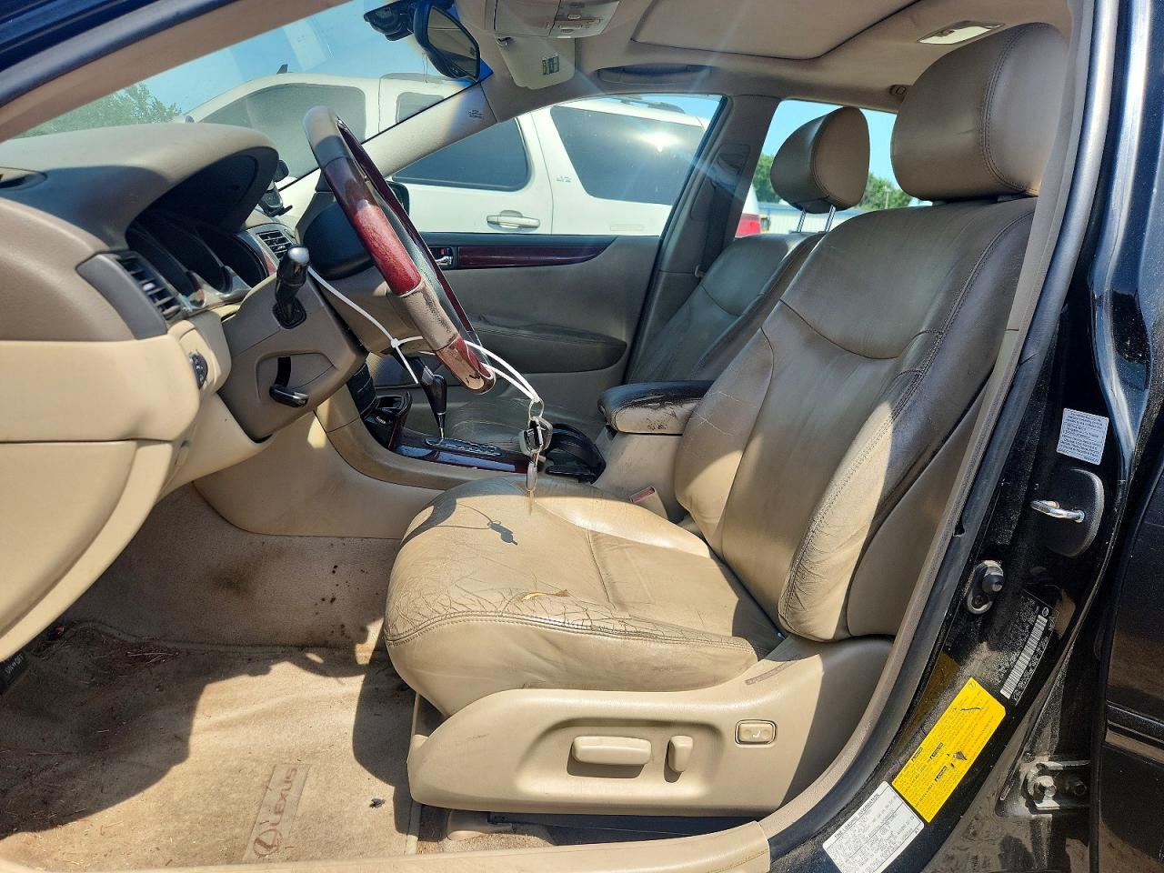 2003 Lexus Es 300 Black vin: JTHBF30G730148607