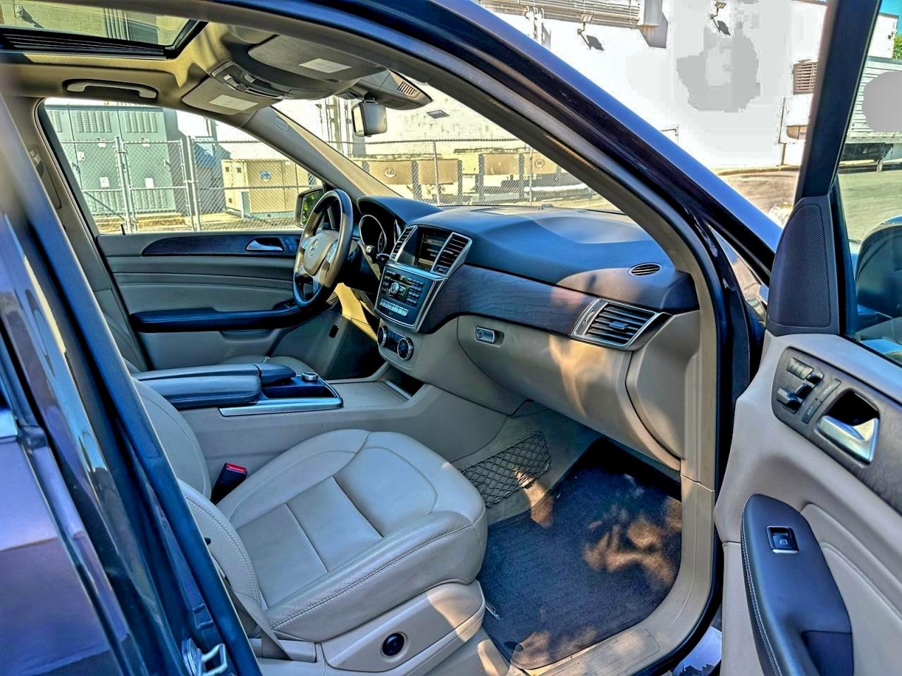 2012 Mercedes-benz Ml 350 4matic Brown vin: 4JGDA5HB2CA026708