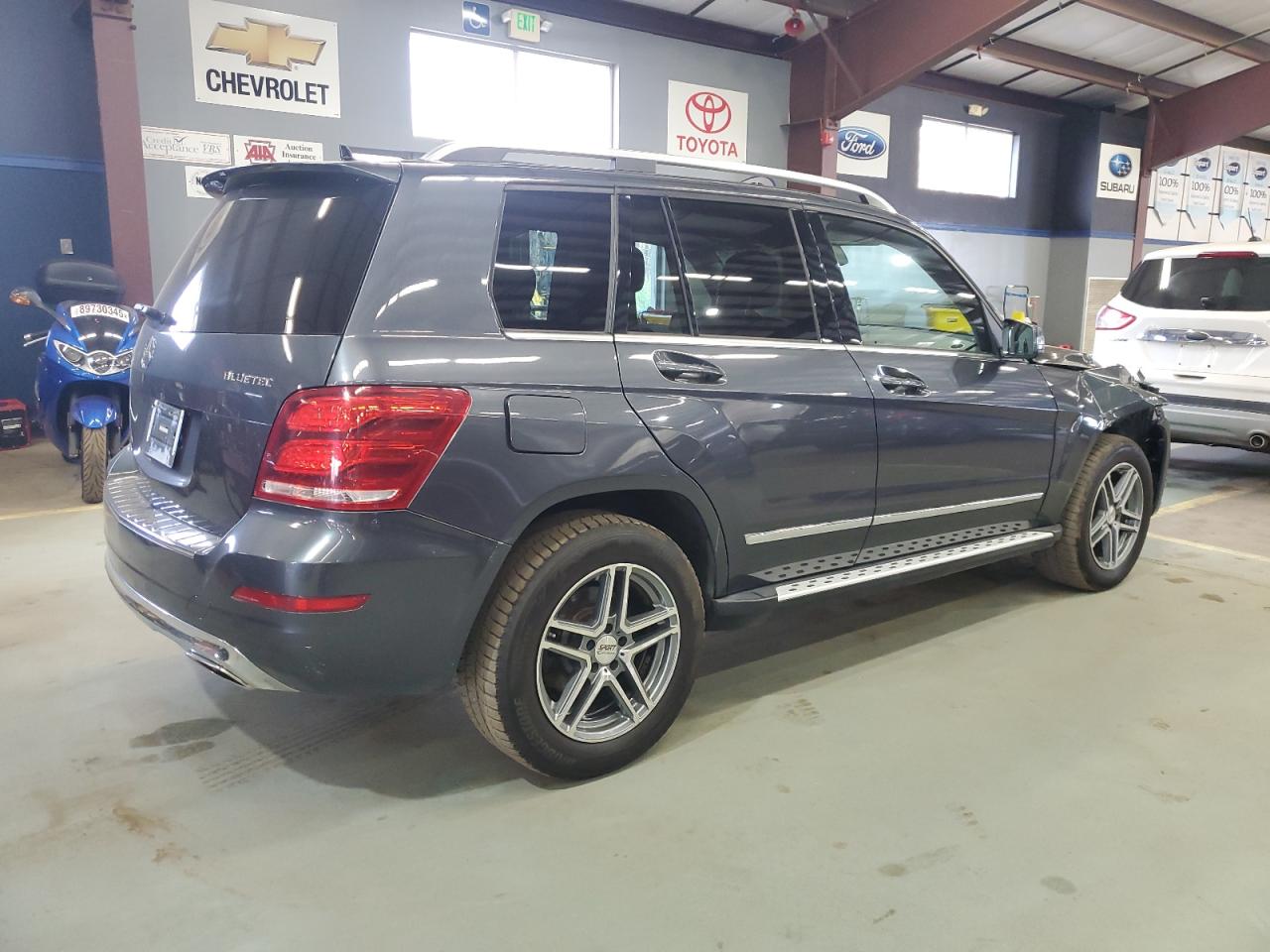 2014 Mercedes-benz Glk 250 Bluetec Gray vin: WDCGG0EB3EG313749