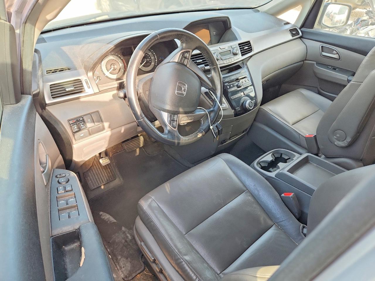 2013 Honda Odyssey Exl Silver vin: 5FNRL5H66DB068461