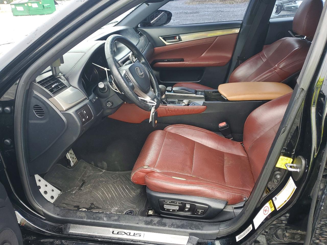 2015 Lexus Gs 350 Black vin: JTHCE1BL1FA006533