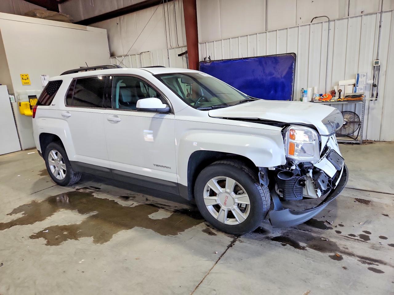 2013 Gmc Terrain Slt White vin: 2GKFLVE39D6339570