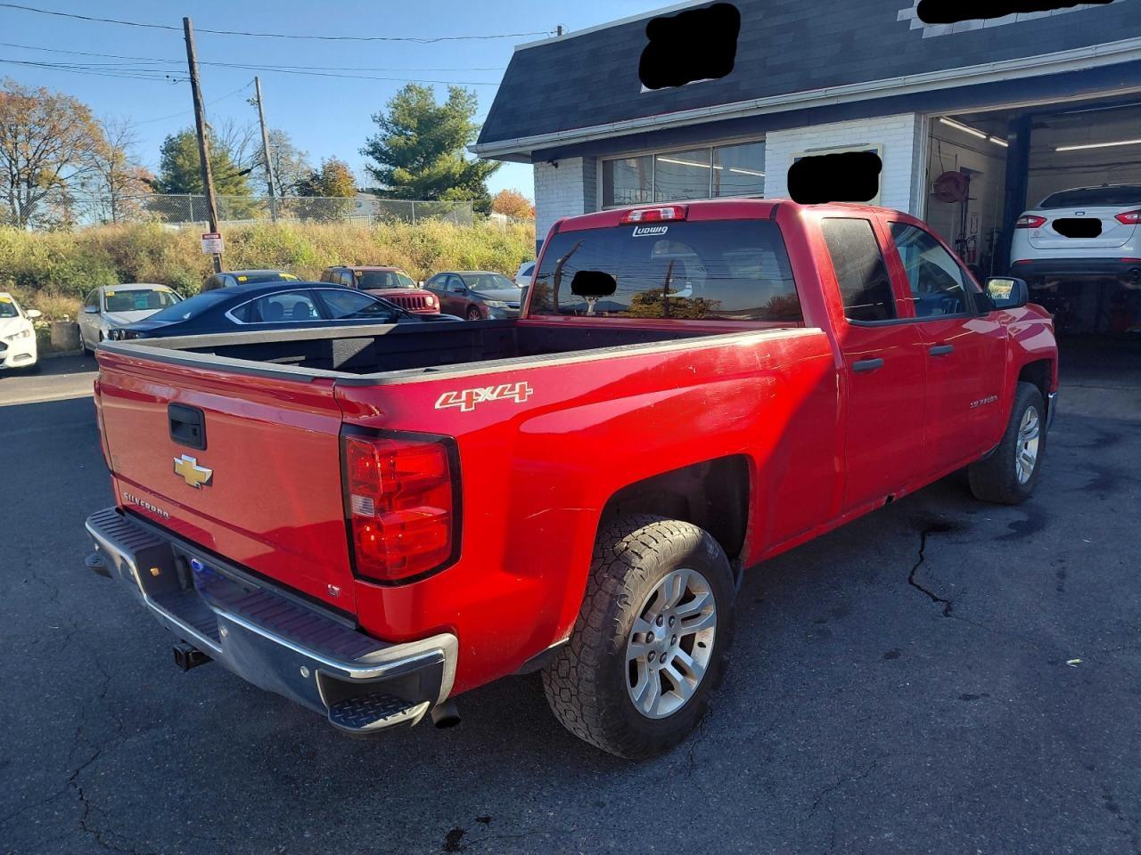 2014 Chevrolet Silverado K1500 Lt Red vin: 1GCVKREC8EZ212364
