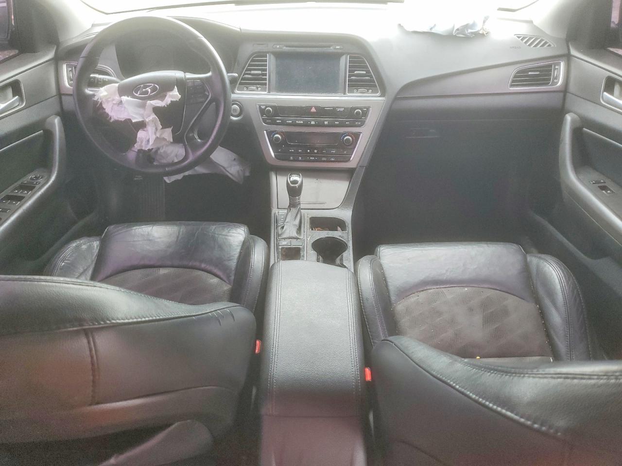 2015 Hyundai Sonata Sport Белый vin: 5NPE34AF0FH103969