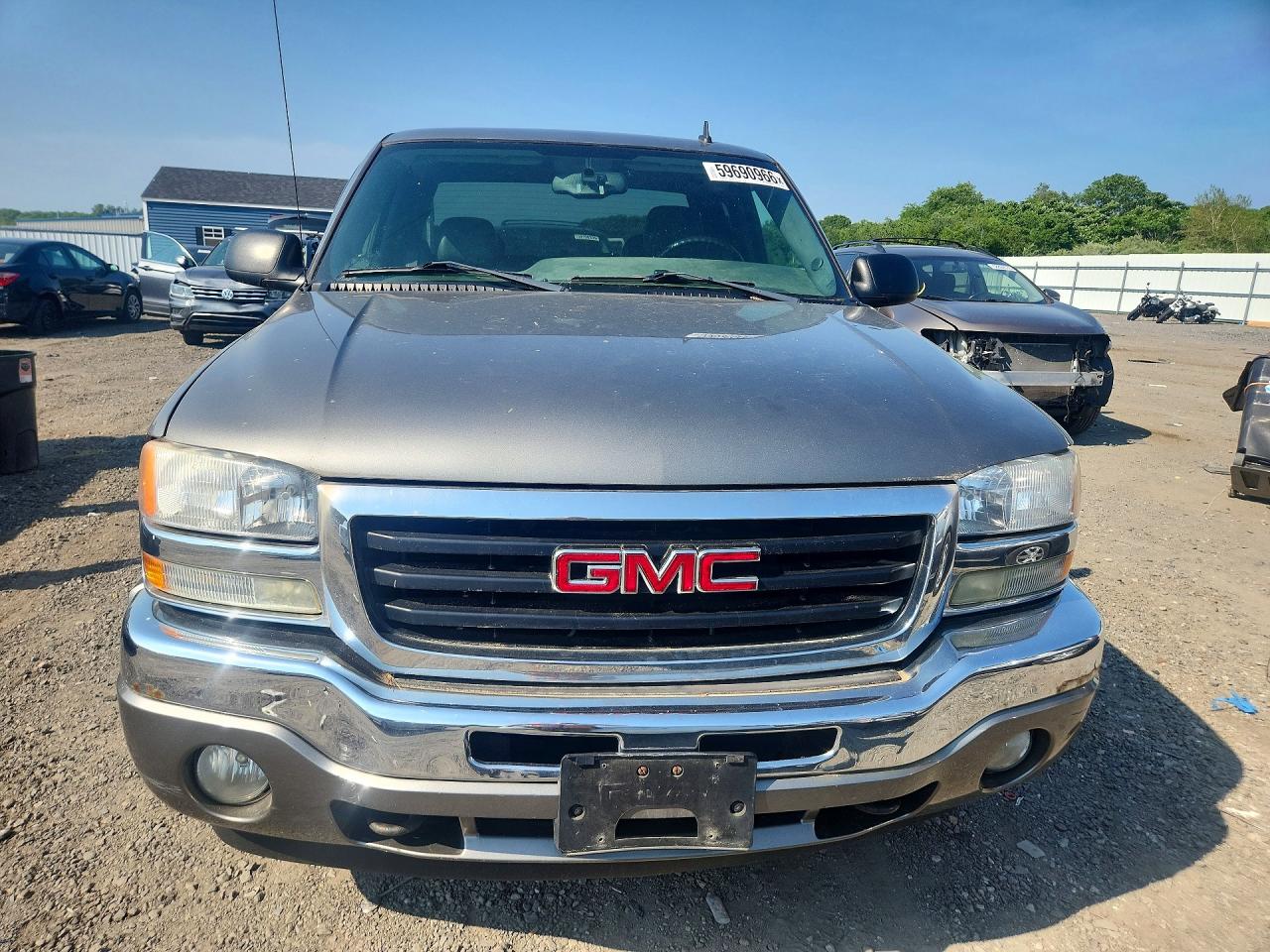 2006 Gmc New Sierra K1500 Gray vin: 1GTEK19B46Z181960