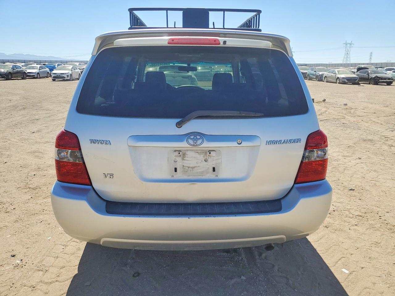 2005 Toyota Highlander Limited Silver vin: JTEGP21A650073888