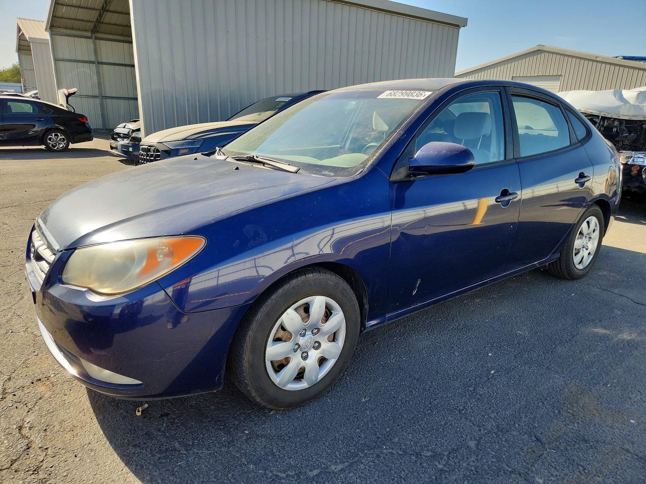 2008 Hyundai Elantra Gls Blue vin: KMHDU46D78U360969
