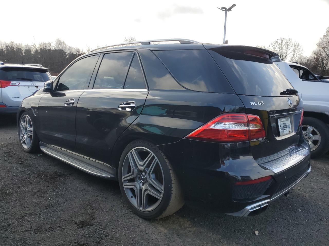 2013 Mercedes-benz Ml 63 Amg Black vin: 4JGDA7EB8DA109187