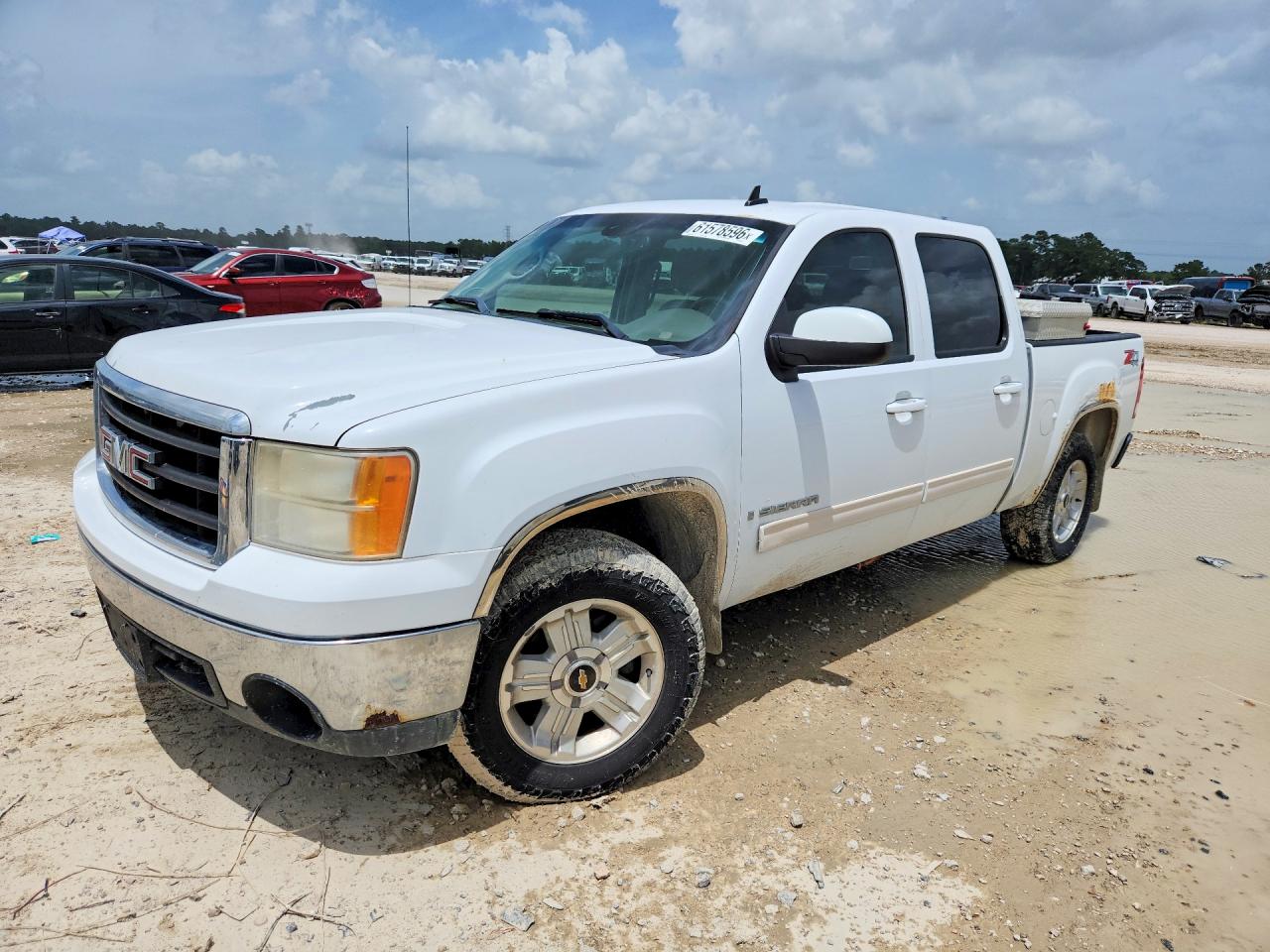 2007 Gmc New Sierra K1500 White vin: 2GTEK133771689710