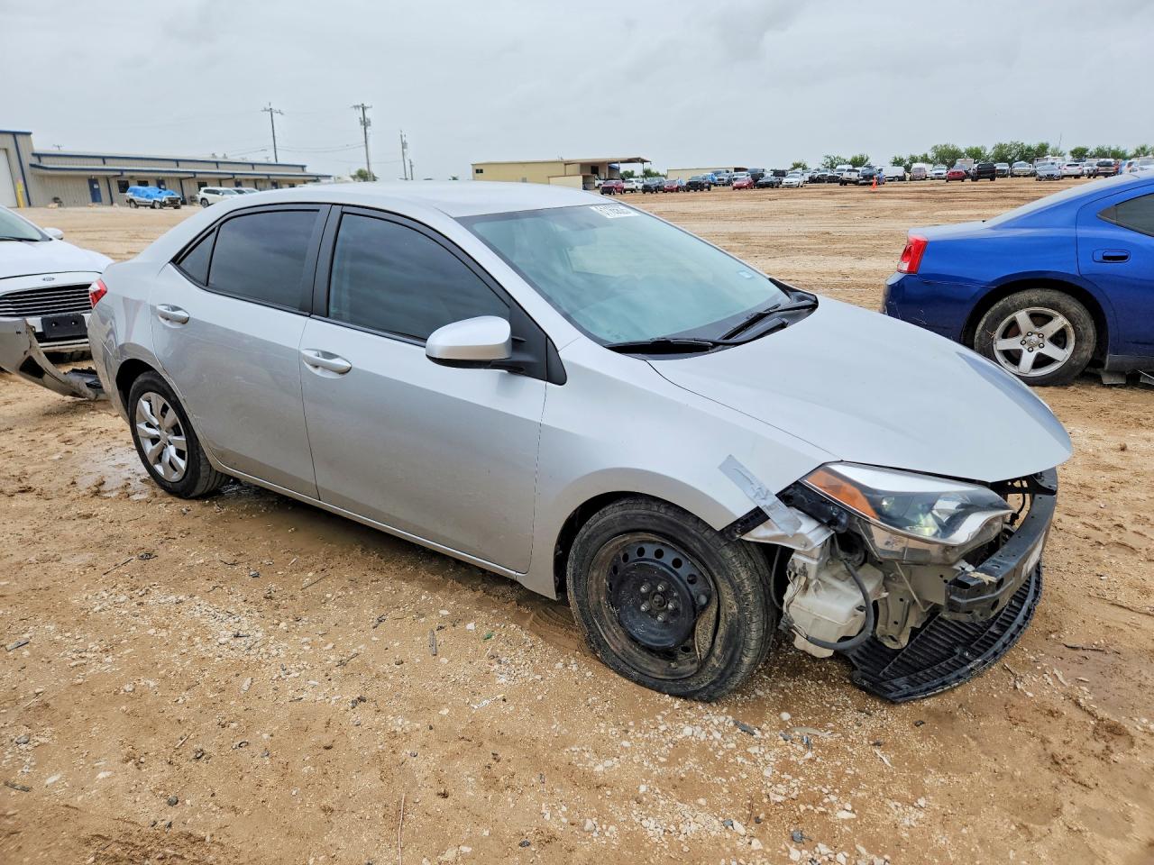 2015 Toyota Corolla Le Gray vin: 5YFBURHEXFP297505