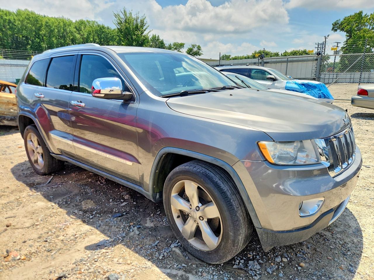 2012 Jeep Grand Cherokee Limited Серый vin: 1C4RJFBT4CC222249