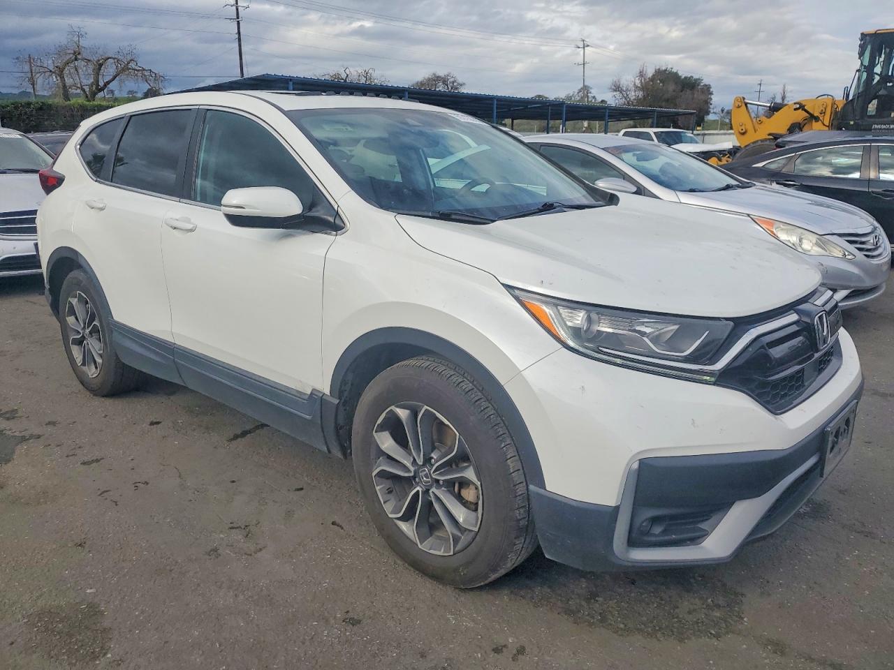 2020 Honda Cr-v Exl White vin: 7FARW1H83LE030318