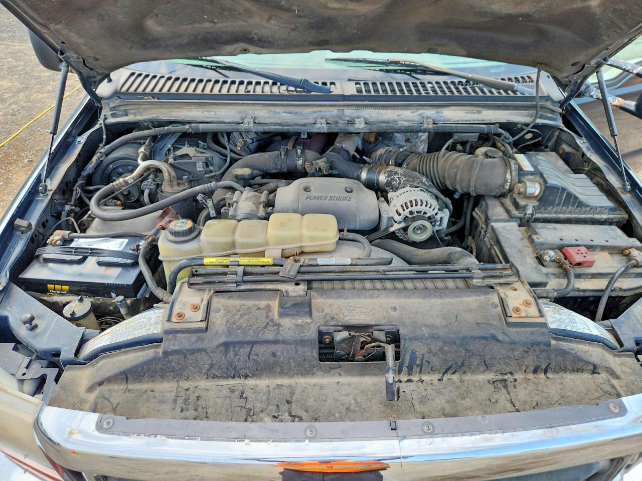 2000 Ford F350 Super Duty Blue vin: 1FTWW33F2YEB93955