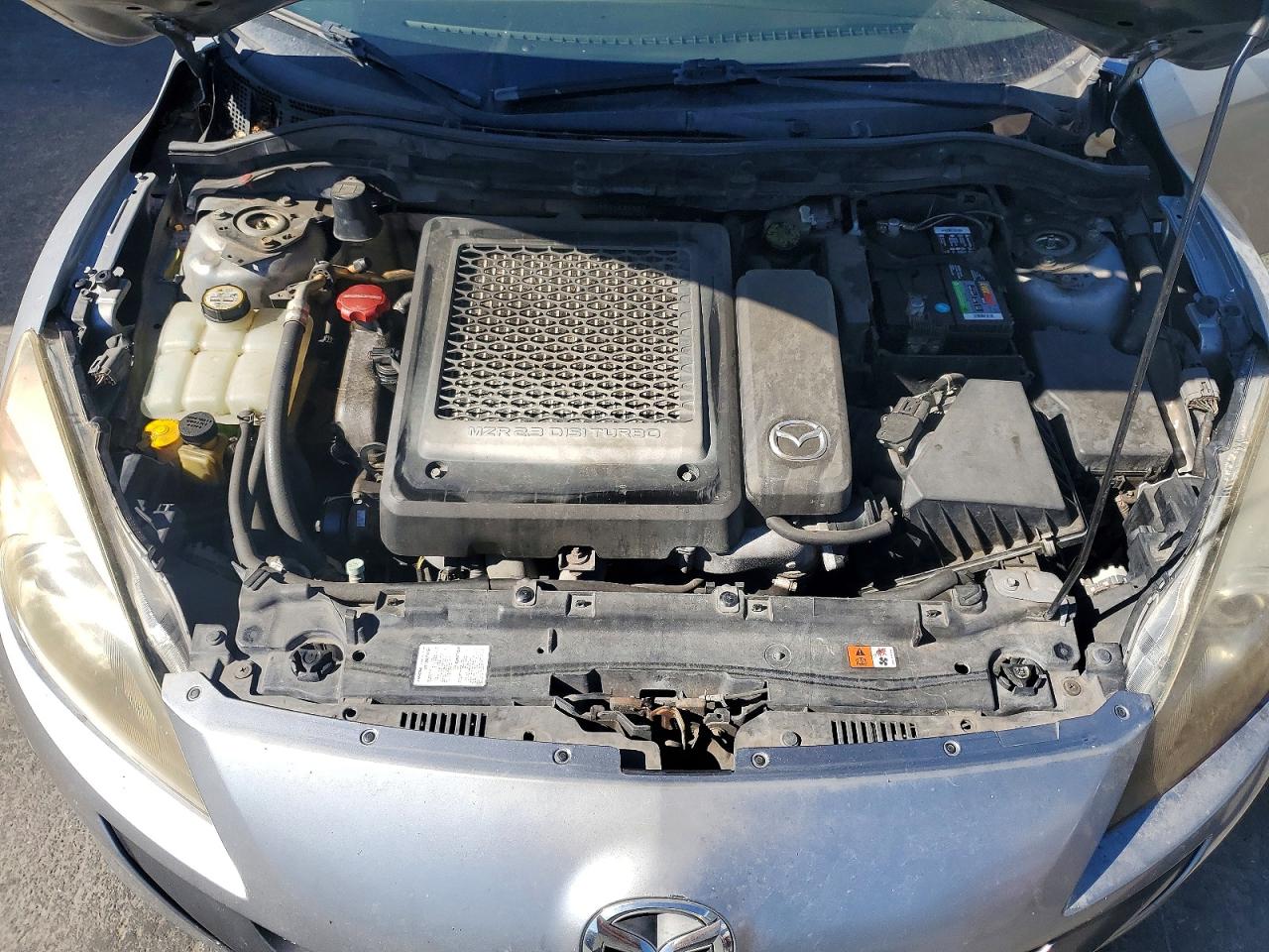 2012 Mazda Speed 3 Silver vin: JM1BL1L36C1628896