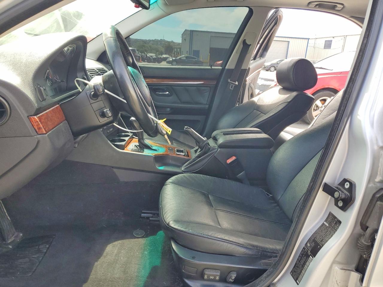 2003 Bmw 530 I Automatic Silver vin: WBADT63423CK31086