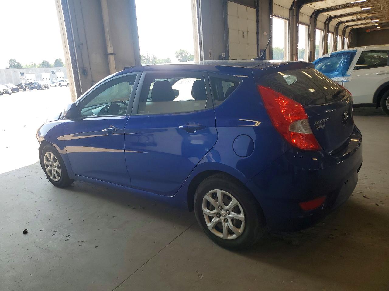 2013 Hyundai Accent Gs Blue vin: KMHCT5AE7DU061657