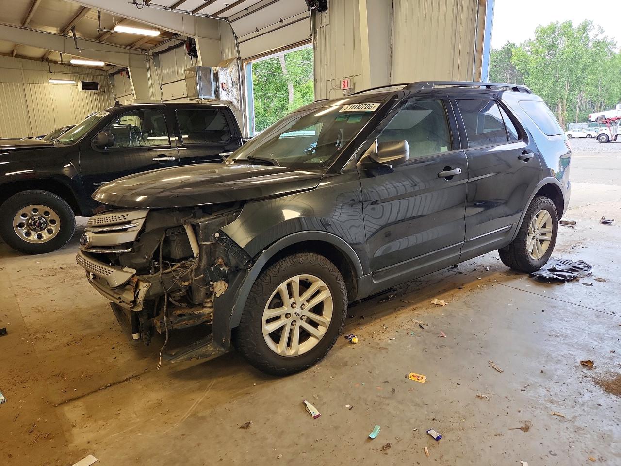 2015 Ford Explorer Черный vin: 1FM5K8B87FGA71693
