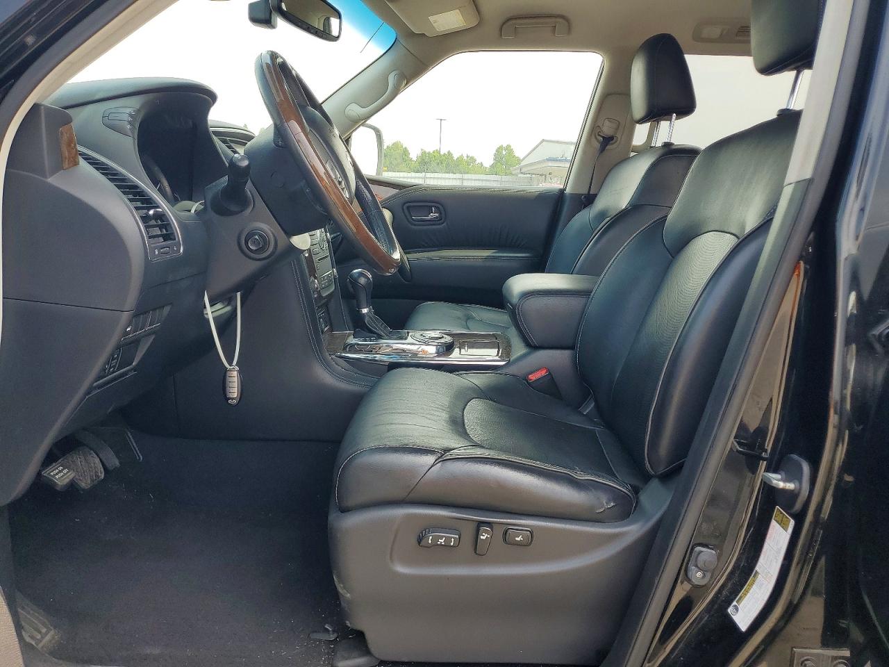 2015 Infiniti Qx80 Base Black vin: JN8AZ2NF2F9572277