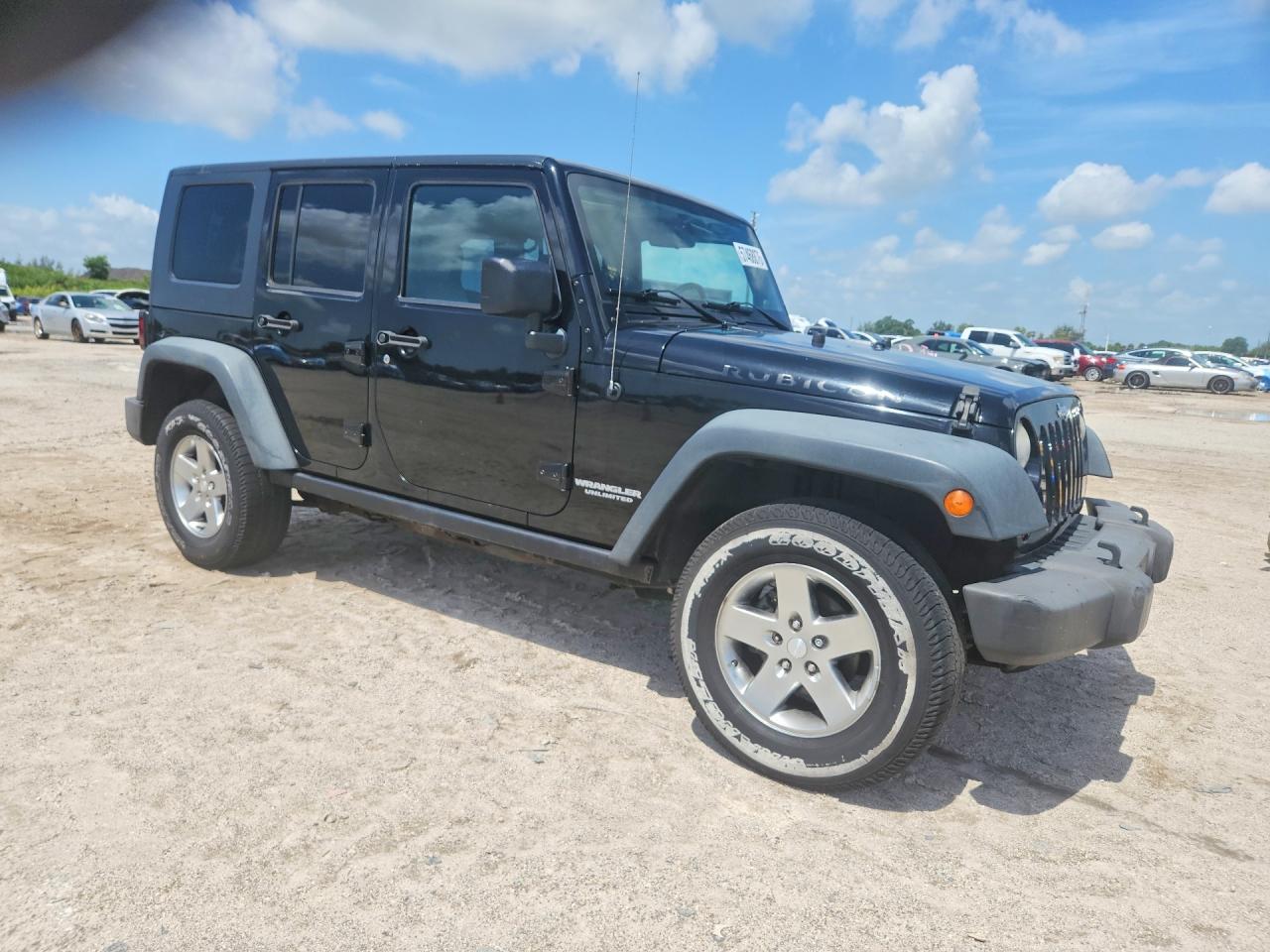 2010 Jeep Wrangler Unlimited Rubicon Black vin: 1J4HA6H12AL187929