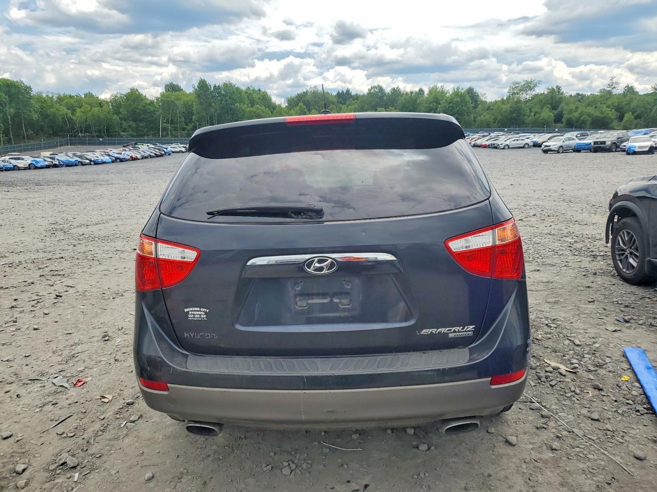 2007 Hyundai Veracruz Gls Charcoal vin: KM8NU73C87U012825