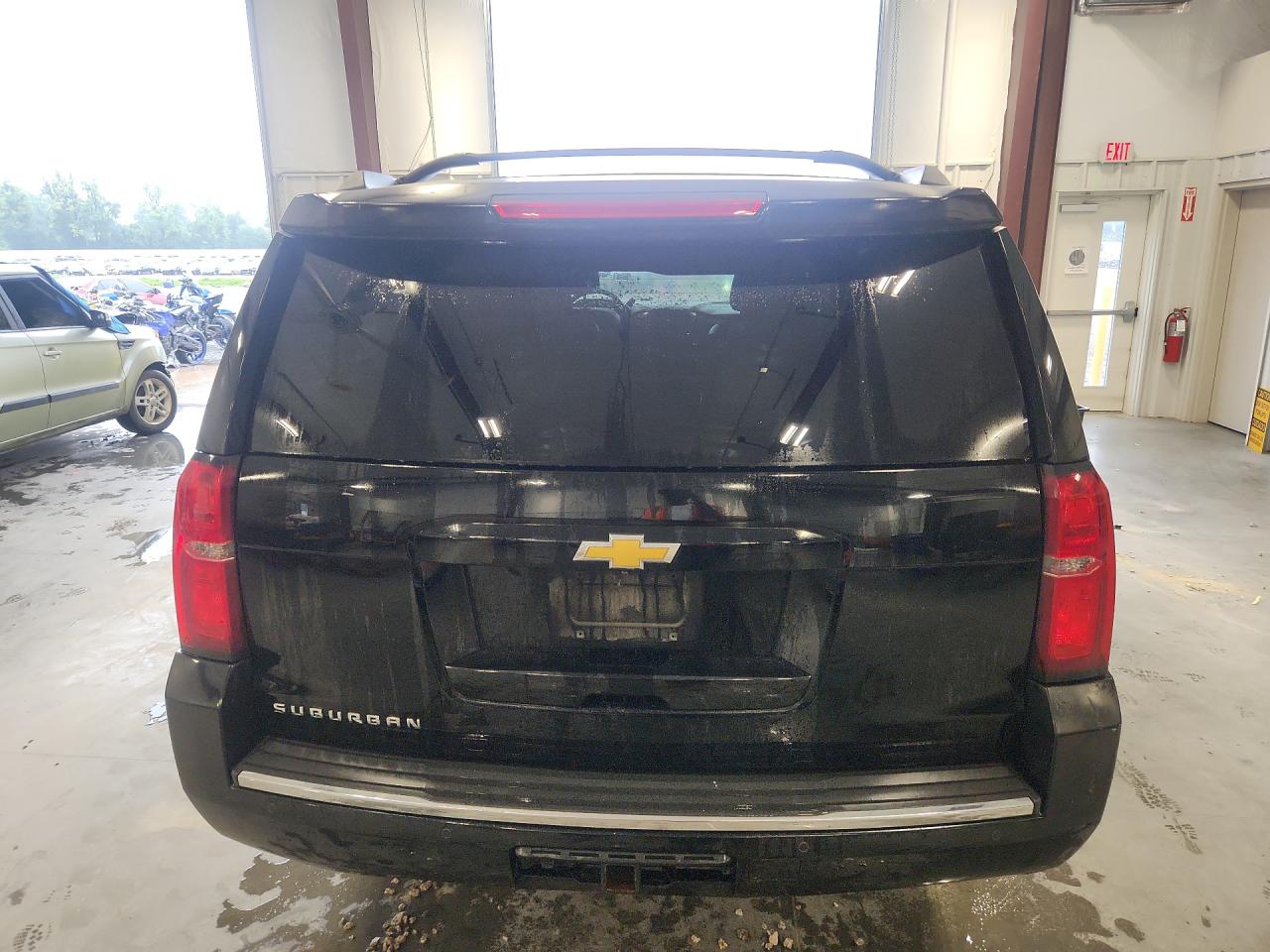 2015 Chevrolet Suburban K1500 Ltz Black vin: 1GNSKKKC6FR688605