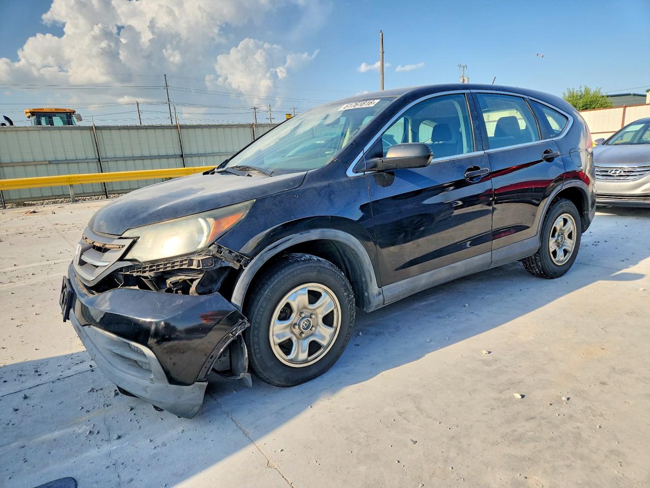 2012 Honda Cr-v Lx Черный vin: 5J6RM4H33CL026235