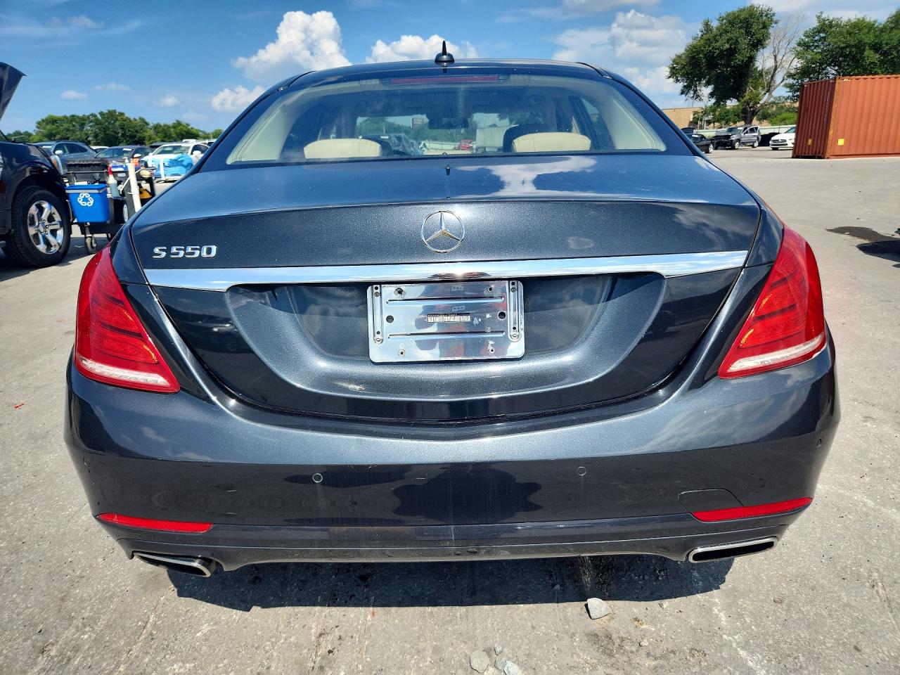 2015 Mercedes-benz S 550 Black vin: WDDUG8CB0FA136887