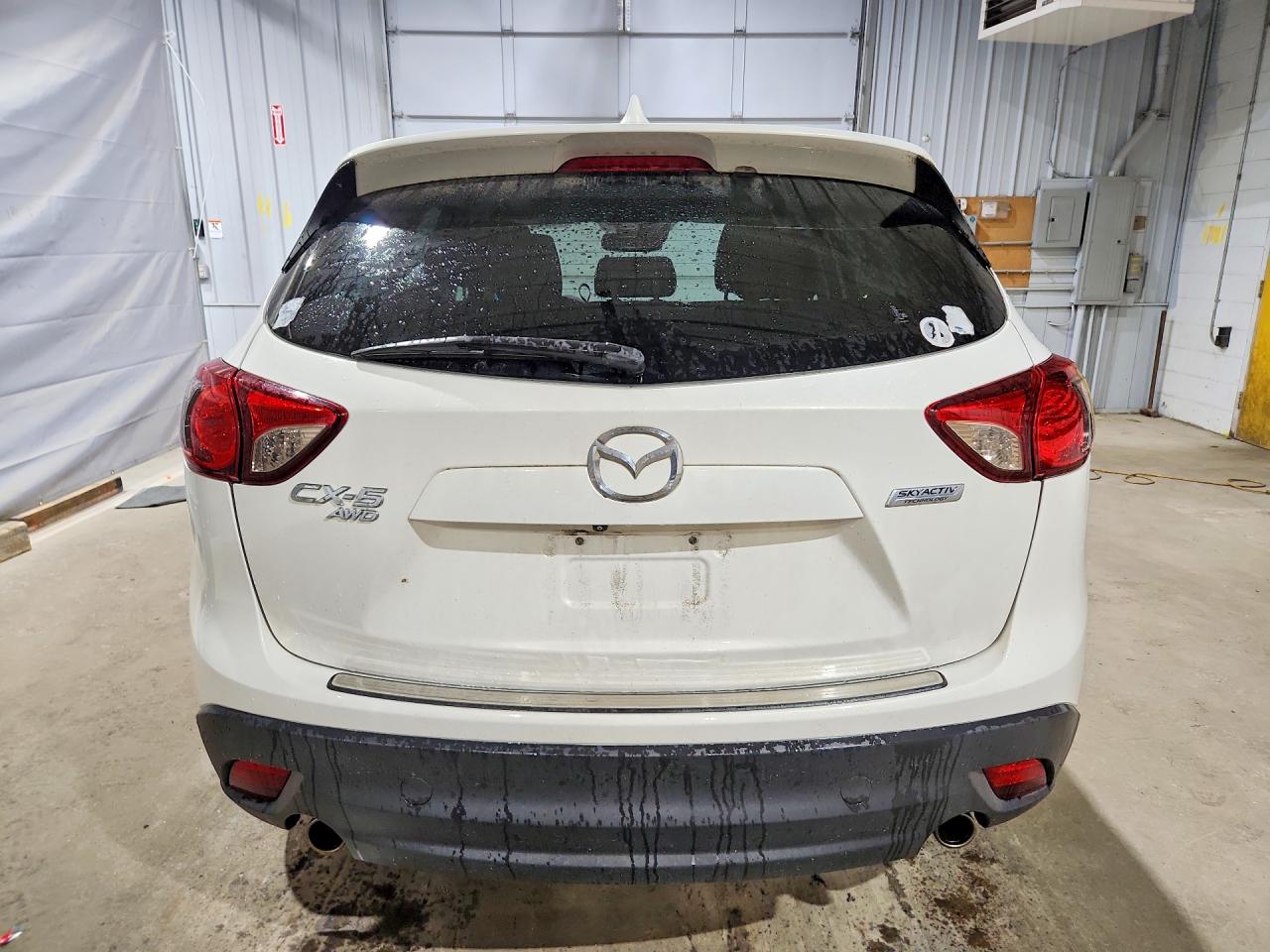 2014 Mazda Cx-5 Touring White vin: JM3KE4CY7E0424244