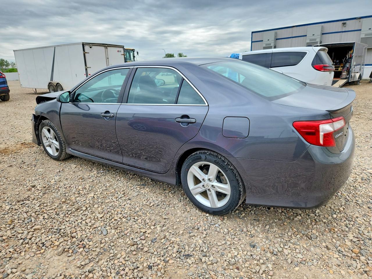 2012 Toyota Camry Se Gray vin: 4T1BF1FK7CU054832