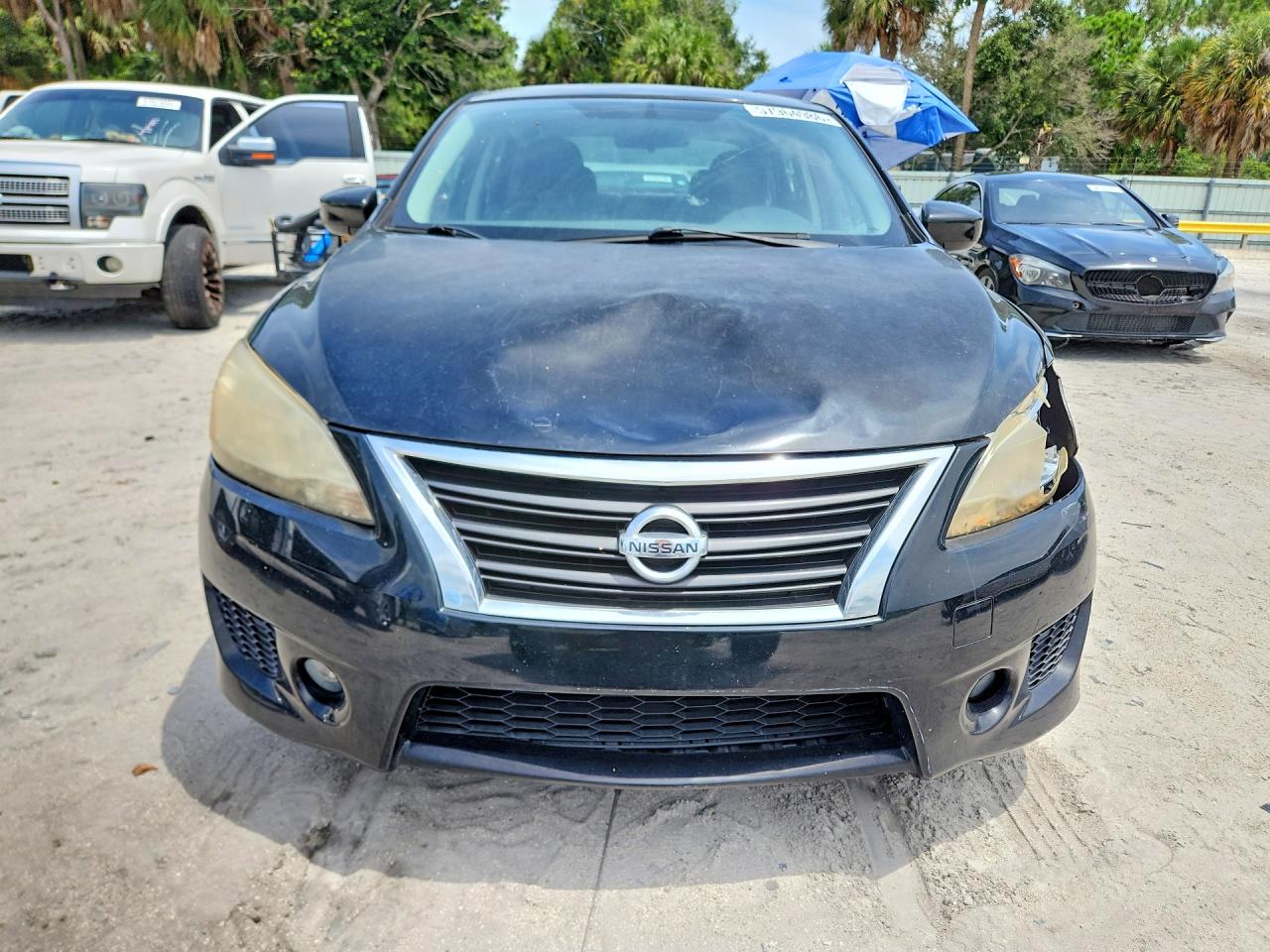 2013 Nissan Sentra S Черный vin: 3N1AB7AP8DL681538