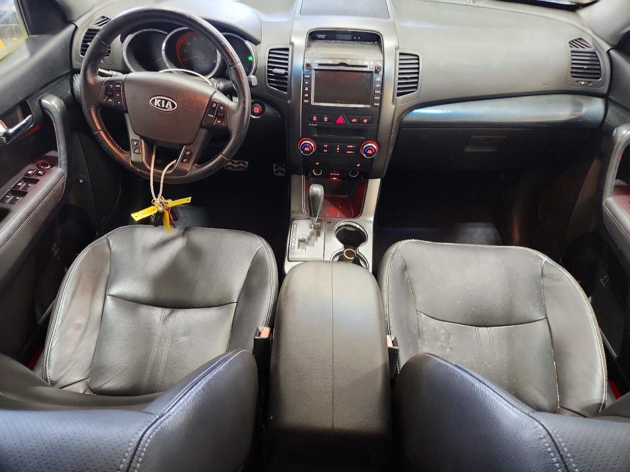 2011 Kia Sorento Sx Black vin: 5XYKWDA23BG160675
