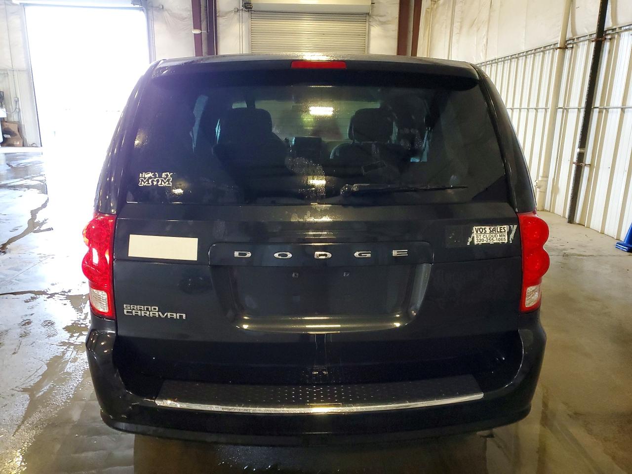 2015 Dodge Grand Caravan Se Черный vin: 2C4RDGBG3FR683714