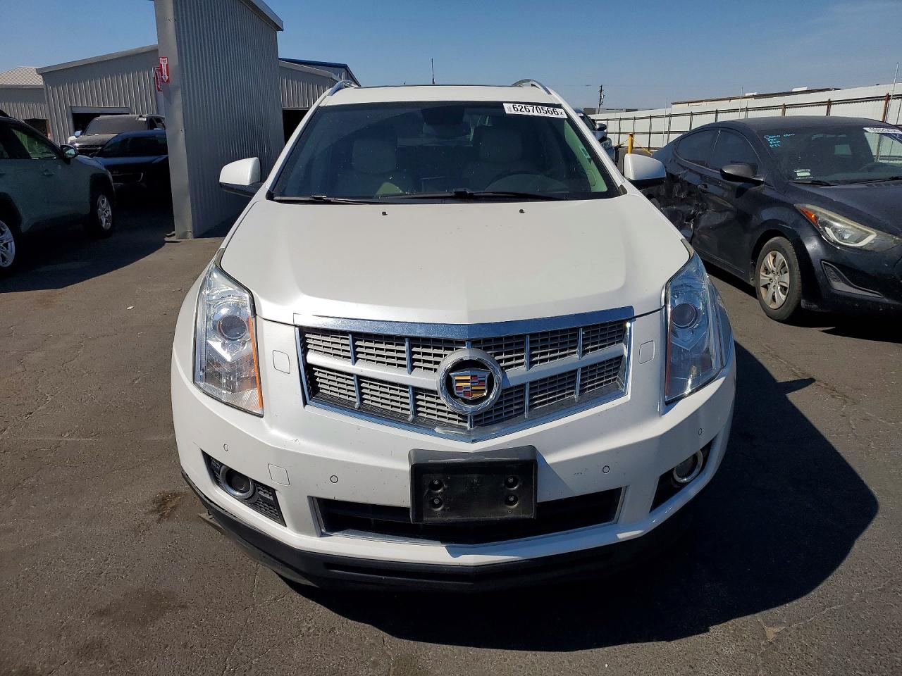 2012 Cadillac Srx Premium Collection White vin: 3GYFNCE37CS622134