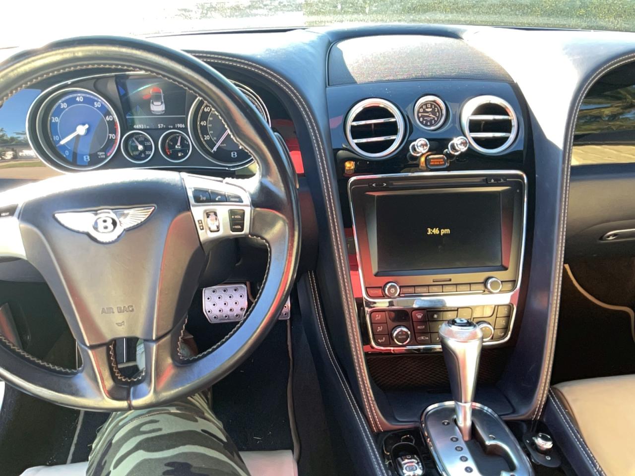 2015 Bentley Continental Gt V8 S Blue vin: SCBGH3ZA2FC049621