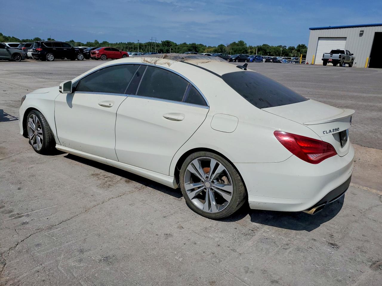 2014 Mercedes-benz Cla 250 White vin: WDDSJ4EBXEN160488