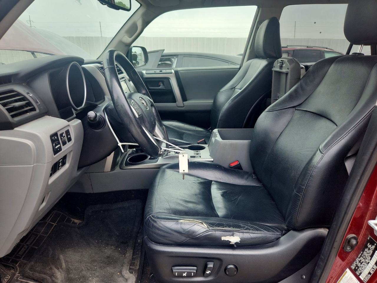 2012 Toyota 4runner Sr5 Red vin: JTEBU5JR1C5082671