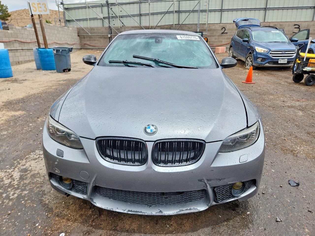 2008 Bmw 328 I Sulev Gray vin: WBAWR33568P151238