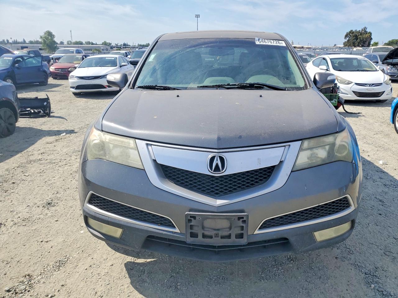 2011 Acura Mdx Technology Gray vin: 2HNYD2H49BH531734