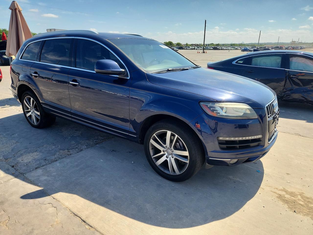 2013 Audi Q7 Premium Plus Blue vin: WA1LGAFE5DD015085