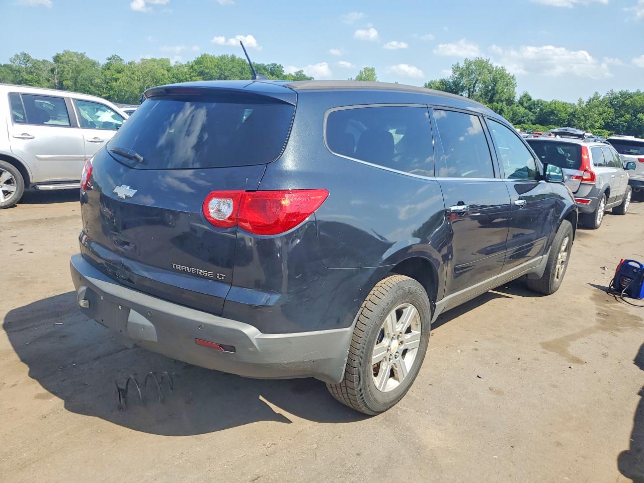2012 Chevrolet Traverse Lt Black vin: 1GNKVJEDXCJ190973