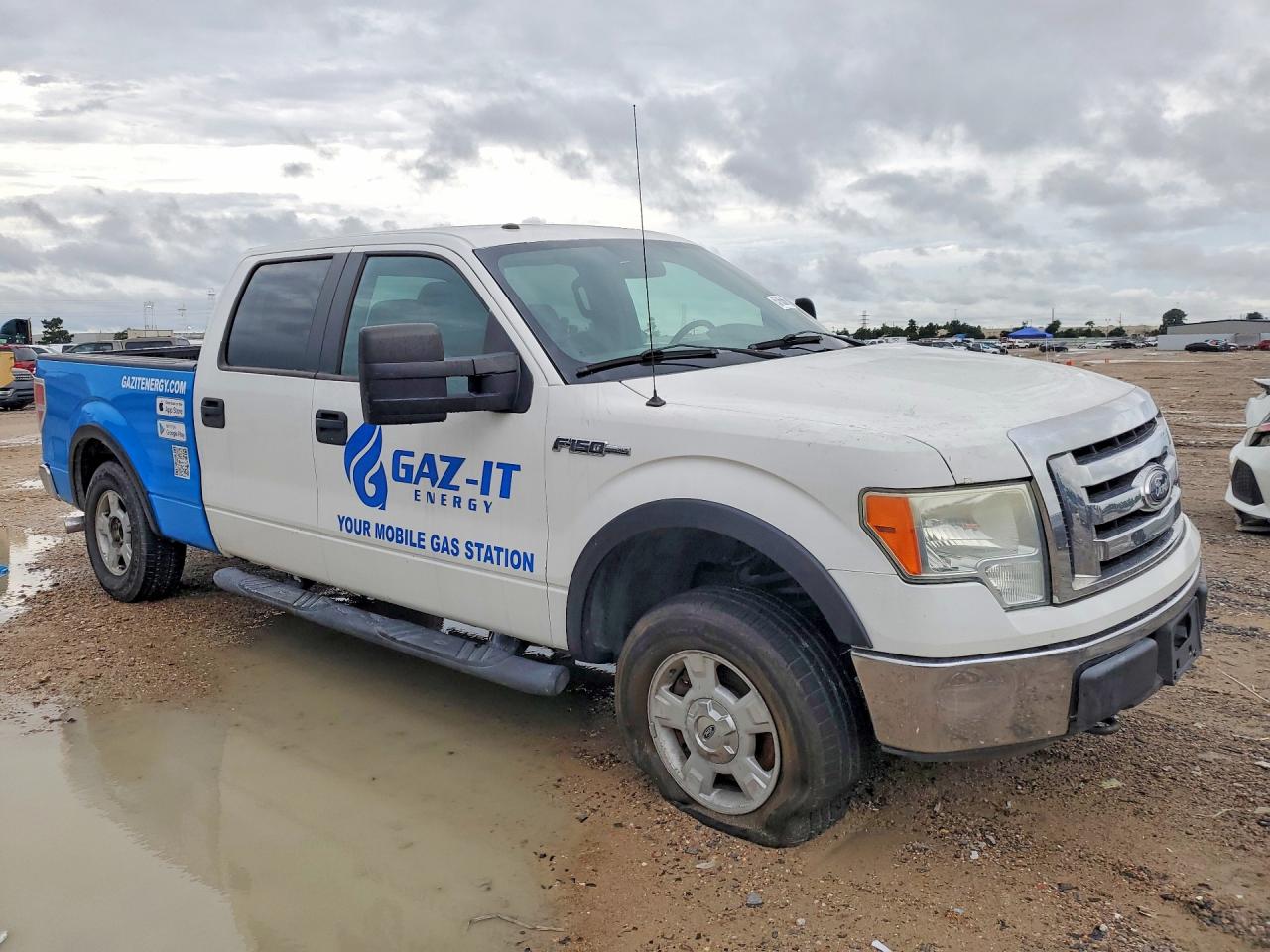 2010 Ford F150 Supercrew White vin: 1FTFW1EV7AFB51449
