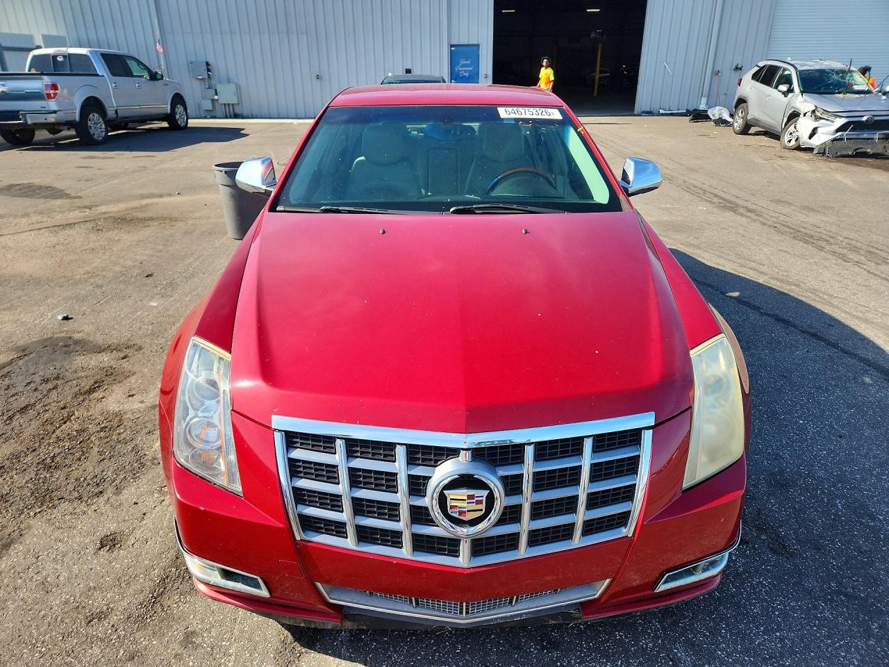 2010 Cadillac Cts Luxury Collection Red vin: 1G6DE5EG1A0114289