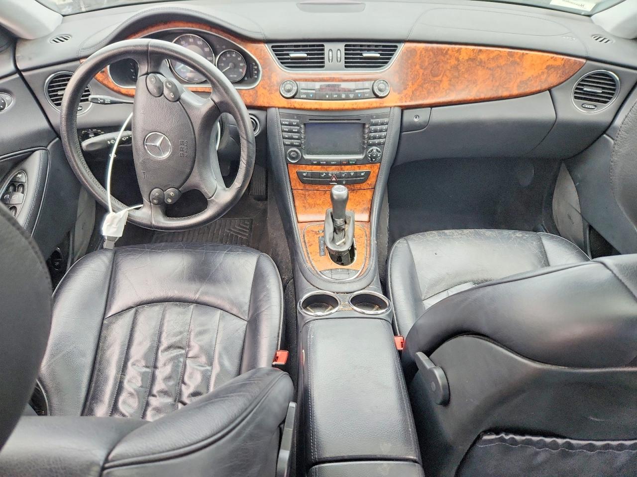2006 Mercedes-benz Cls 500c Silver vin: WDDDJ75XX6A064830