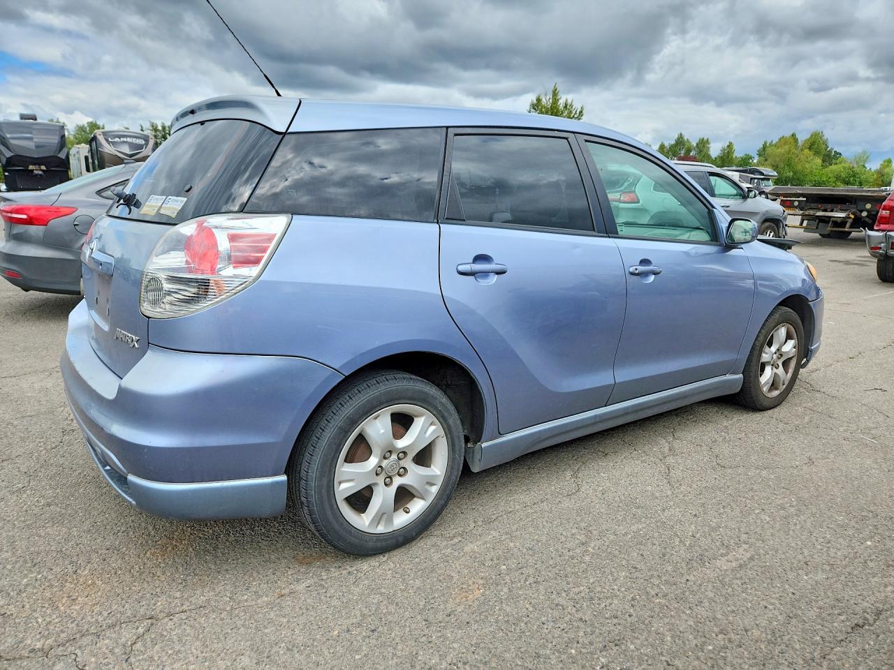 2008 Toyota Corolla Matrix Xr Blue vin: 2T1KR32EX8C687207