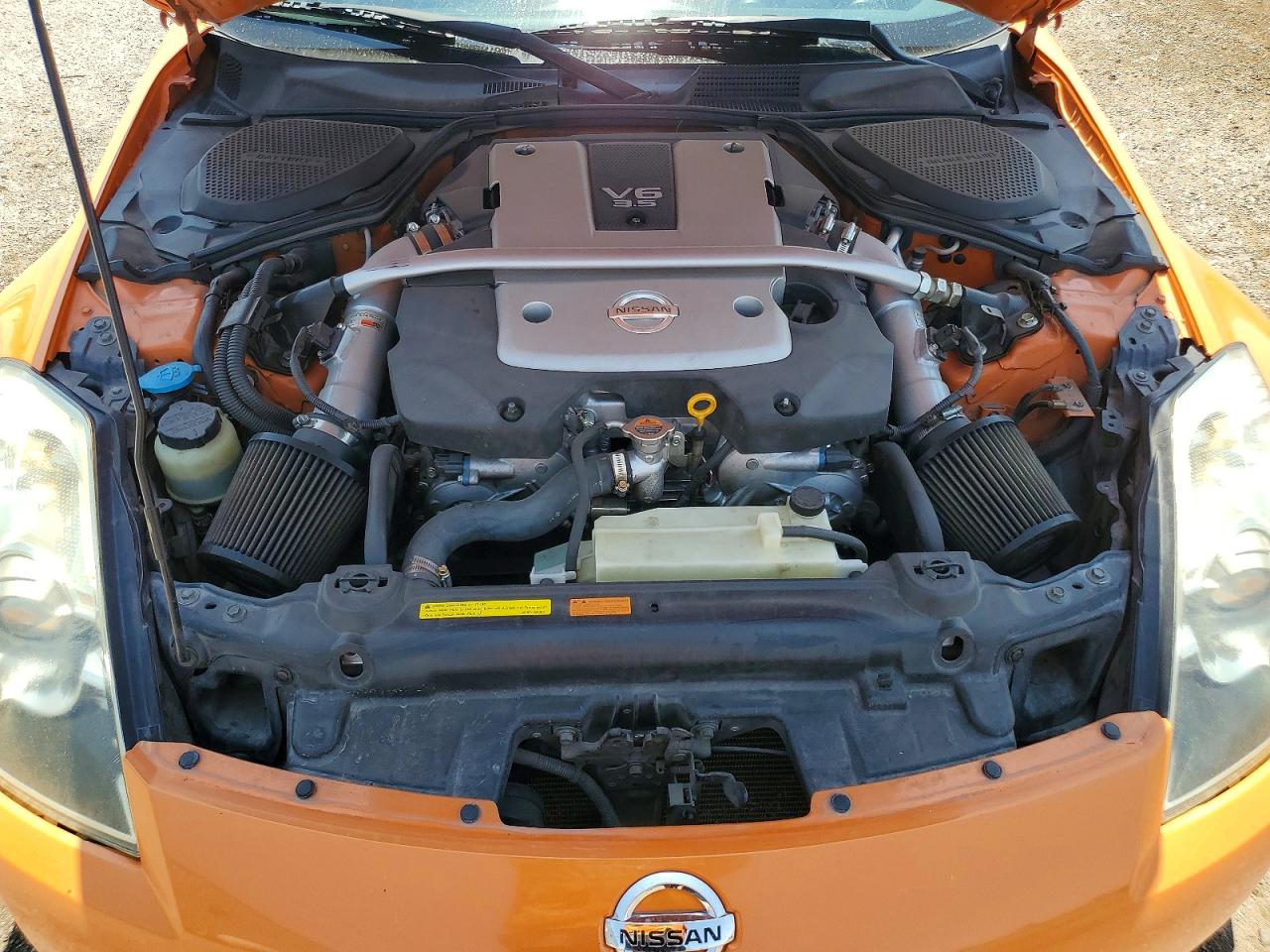 2007 Nissan 350z Base Orange vin: JN1BZ34D47M503954