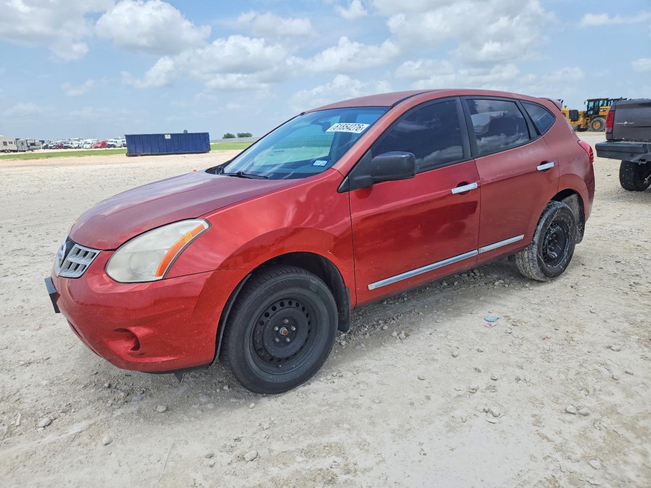 2011 Nissan Rogue S Red vin: JN8AS5MT7BW178816