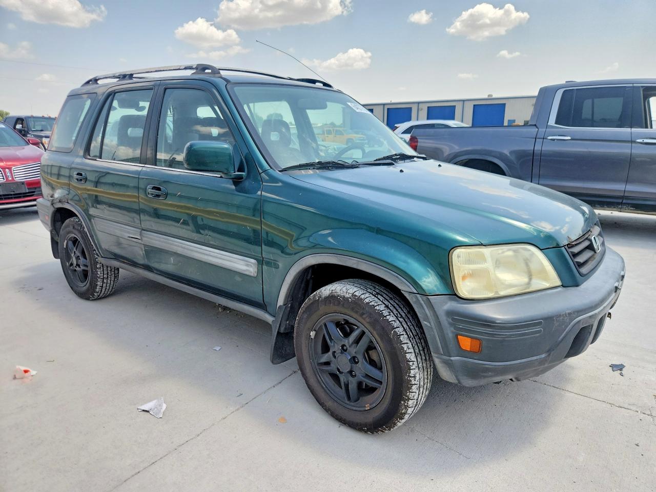 2000 Honda Cr-v Ex Green vin: JHLRD186XYC040142